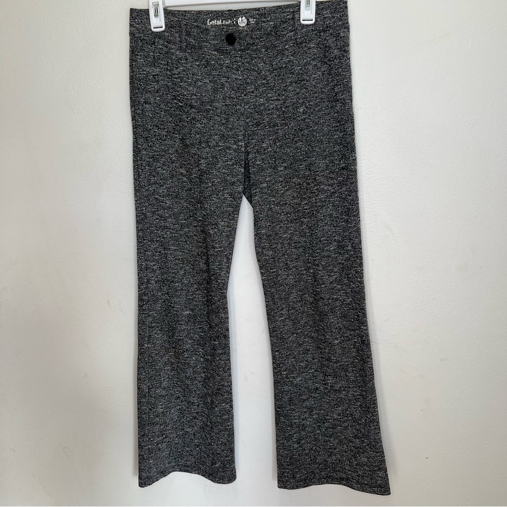 Betabrand CASUAL Gray Women's Trousers‎ FLARE LEG size MP